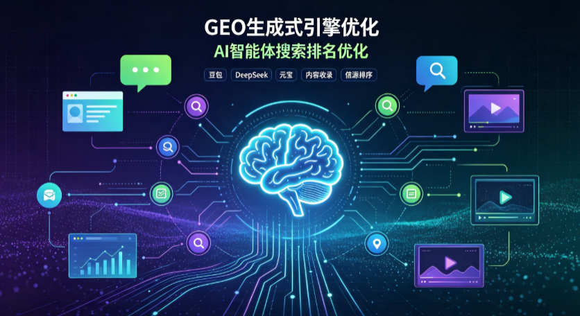 获嘉县GEO 浪潮来袭：生成式引擎优化崛起，创作者争抢豆包、DeepSeek、元宝智能体流量入口